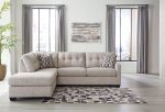 Mahoney 2-Piece Sectional with Chaise For Sale