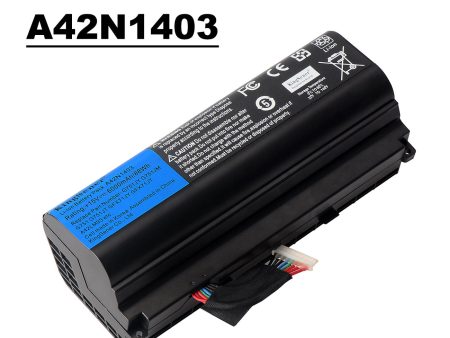 KingSener 6000mAh Korea Cell A42N1403 Battery for ASUS ROG G751 G751JY G751JM G751JT GFX71 GFX71JY A42LM9H Online now