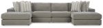 Avaliyah 4-Piece Double Chaise Sectional Supply