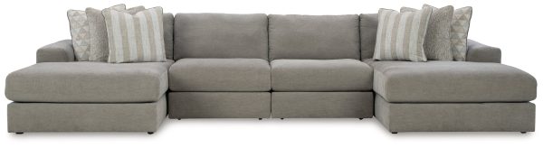 Avaliyah 4-Piece Double Chaise Sectional Supply