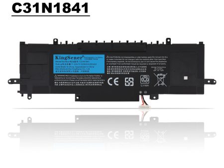 C31N1841 Replacement Battery For ASUS ZenBook 14 UM433 UM433DA series UX434F UX434DA UX434F 11.55V 50wh on Sale