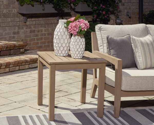 Hallow Creek Outdoor End Table For Discount