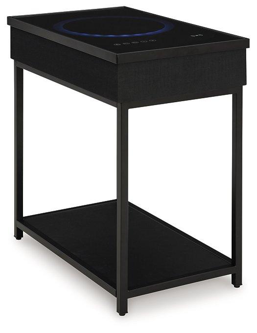 Gemmet Accent Table with Speaker Hot on Sale