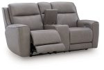 5Z-Comfort Power Reclining Loveseat with Console Supply