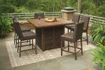 Paradise Trail Outdoor Bar Table Set For Cheap