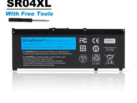 KingSener SR04XL Laptop Battery for HP OMEN 15-CE 15-CB 15-CE015DX 15-CB014ur TPN-Q193 TPN-Q194 TPN-C133 HSTNN-DB7W 917724-855 Online Sale