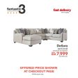 Dellara 4-Piece Sectional with Chaise Hot on Sale