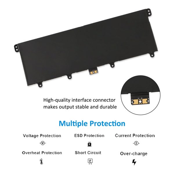 For Dell 9F4FN Replacement Battery For Latitude 3420 Series 7.6V 40WH 5000mAh Online