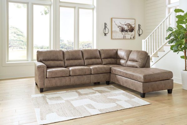 Navi 2-Piece Sectional Sofa Chaise For Sale