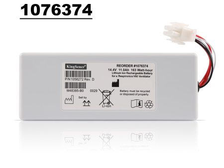 Kingsener Battery 1076374 For Philips Respironics V60 V60S Ventilator Discount