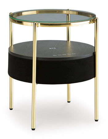 Nedman Accent Table with Speaker Online Sale