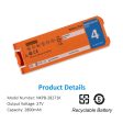 NKPB-28271K Replacement Battery For Nihon Kohden AED-2100 AED-2100K AED-2150 AED-2151 AED-2152 27V 2800mAh Sale