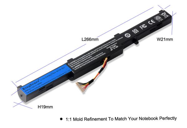 KingSener A41N1501 Laptop Battery for ASUS N552 N552V N552VW N752 N752V N752VW GL752JW GL752 GL752VL Series Korea Cells Online Hot Sale