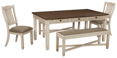 Bolanburg Dining Table and 2 Chairs and 2 Benches Online now