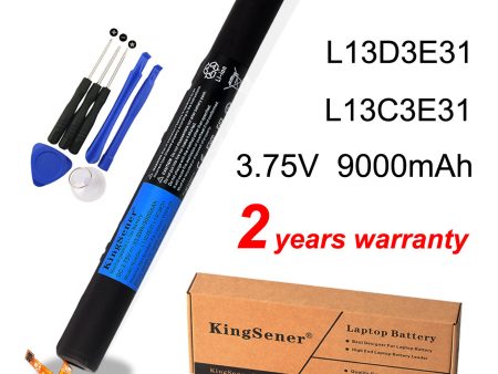 KingSener B8000 L13D3E31 L13C3E31 Tablet Battery For LENOVO YOGA 10 inch Tablet B8080 B8000-F B8000-H B8080-H B8080-F 3.75V 9000MAH Online Sale