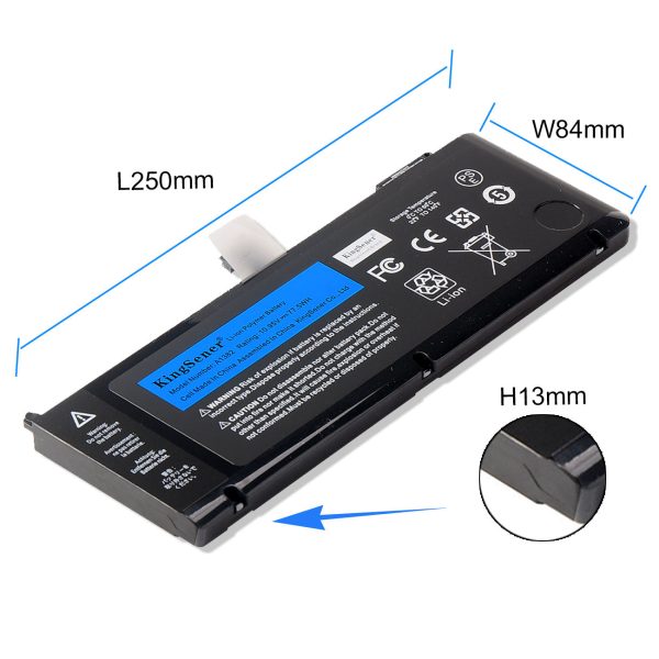 KingSener A1382 Laptop Battery for Apple MacBook Pro 15 inch A1286 2011 2012 Version MC721 MC723 MC847 MD318 MD322 MD103 MD104 Sale