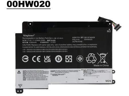 Kingsener 00HW020 00HW021 Laptop Battery for Lenovo ThinkPad P40 Yoga 20GQ 20GR Yoga 460 20EL 20EM 20FY 20G Series SB10F46459 SB10F46458 Online now