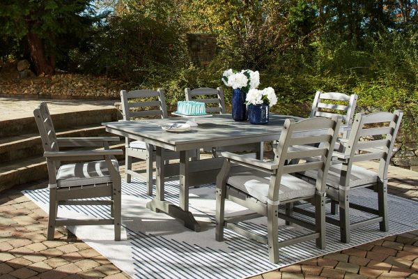 Visola Outdoor Dining Table with 6 Chairs Hot on Sale