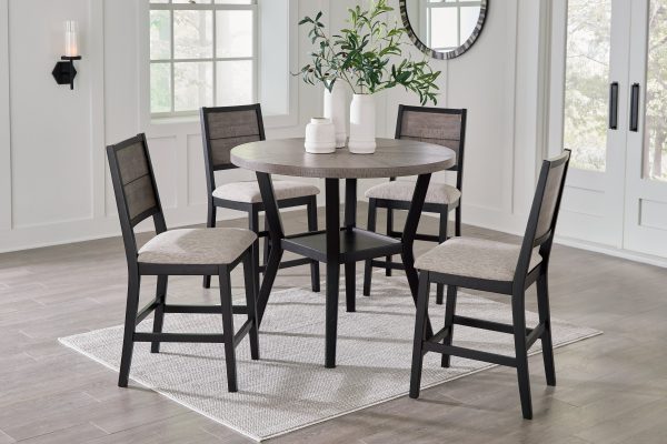 Corloda Counter Height Dining Table and 4 Barstools (Set of 5) Online now