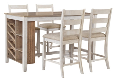 Skempton Counter Height Dining Table and 4 Barstools Sale