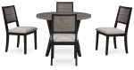 Corloda Dining Table and 4 Chairs (Set of 5) Fashion