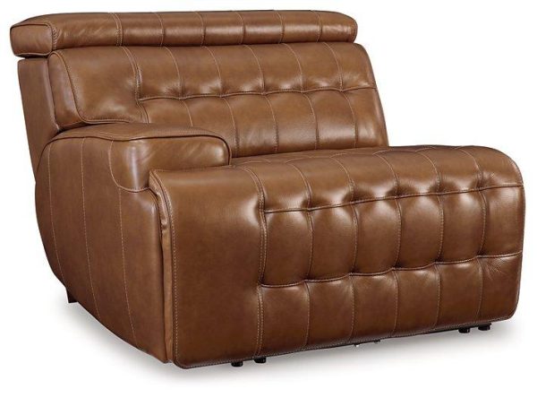 Temmpton Power Reclining Sectional Loveseat on Sale