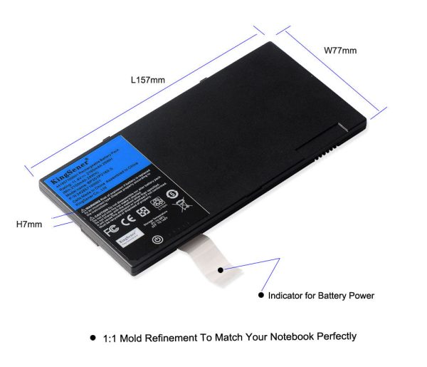 Replacement Laptop Battery BP3S1P2160-S For Getac F110 Tablet PC 25WH 11.4V Discount