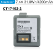 Kingsener Battery 31.0WH CT17102-2 for Zebra RW420 L405 RW420 EQ Sale