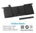 Kingsener A1406 Laptop Battery for Apple MacBook Air 11 inch A1370 Mid 2011 A1465 2012 MC968LL A MC969LL A MD223LL 7.3V 35WH Online now