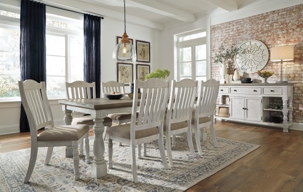 Havalance Dining Table and 6 Chairs on Sale