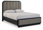 Rowanbeck Queen Upholstered Panel Bed Online now