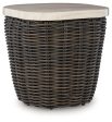 Kimora Outdoor End Table Online now