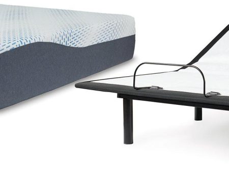 Millennium Cushion Firm Gel Memory Foam Hybrid Mattress and Base Set on Sale