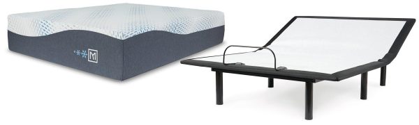 Millennium Cushion Firm Gel Memory Foam Hybrid Mattress and Base Set on Sale