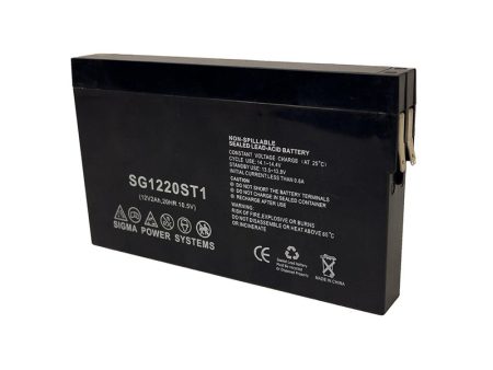 SG1220ST1 Replacement battery For the Nihon Kohden 7100A Cardio Life Tec Defibrillator For Discount