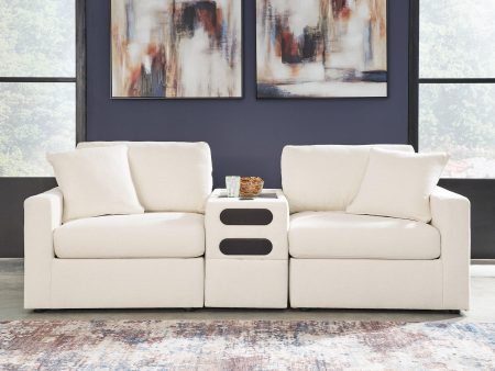 Modmax Sectional Loveseat with Audio System Discount