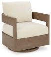 Serene Bay Outdoor Swivel Glider Chair with Cushion Fashion