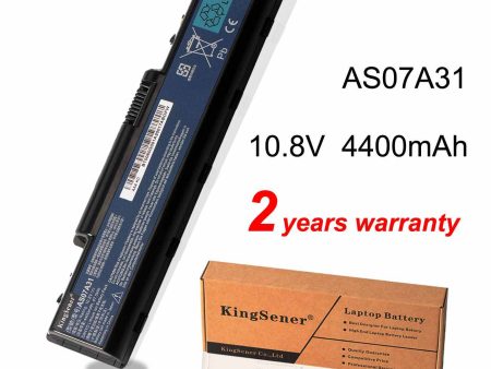 KingSener  AS07A31  Battery for Acer Aspire 2930G 4740G 5738G 4930 5735 5740 AS07A32 AS07A41 AS07A42 AS07A51 AS07A52 For Discount