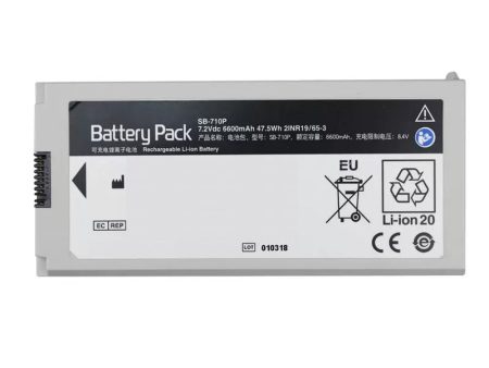 SB-710P Medical Monitor Battery For NIHON KOHDEN M2IN19 65-3 6600mAh 7.2V For Cheap