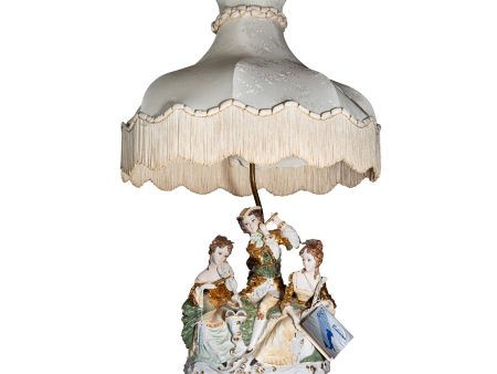 Azzolin Brothers Italian Provincial Table Lamp Hot on Sale