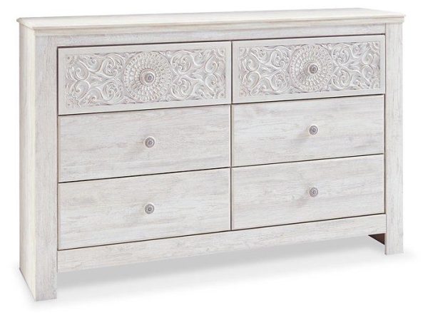 Paxberry Dresser and Mirror Online Hot Sale