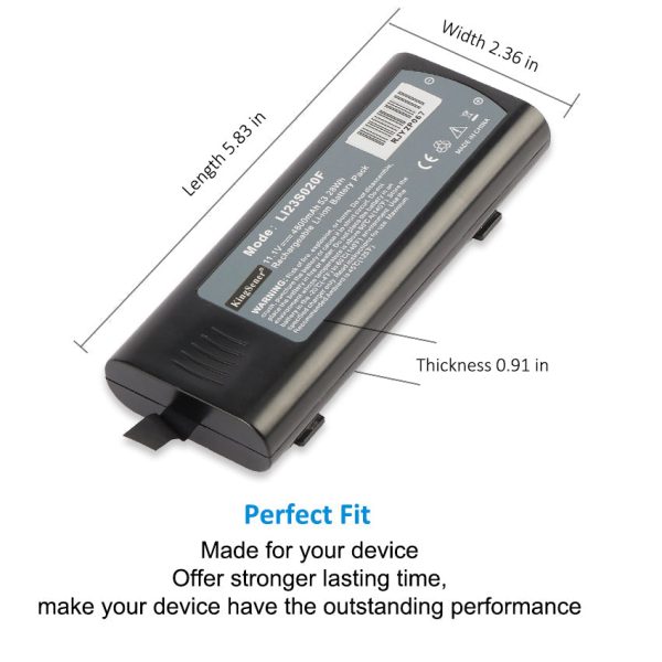 Kingsener LI13S020F LI23S020F Rechargeable Li-ion Battery Pack For ZONDAN ZD120D Apollo N5 Vital Signs Monitor battery Cheap