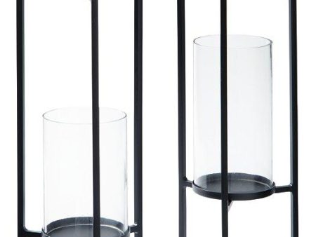 Ginette Candle Holder (Set of 2) For Discount