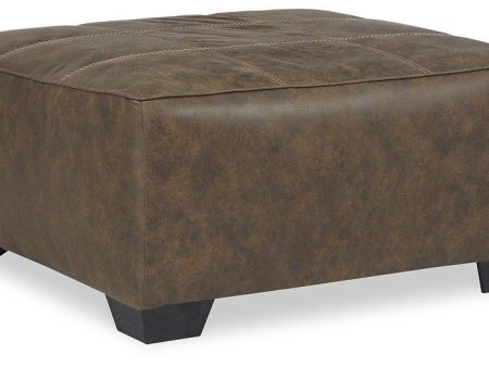 Abalone Oversized Accent Ottoman Hot on Sale