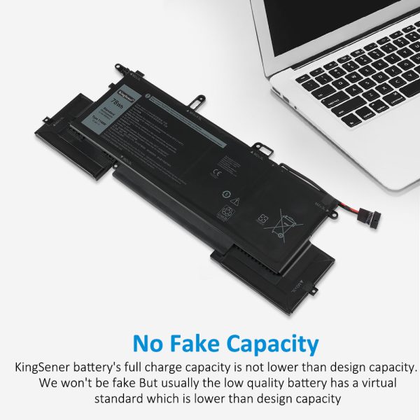 KingSener 7146W Laptop Battery For Dell Latitude 9410 02K0CK 0C76H7 P110G Supply