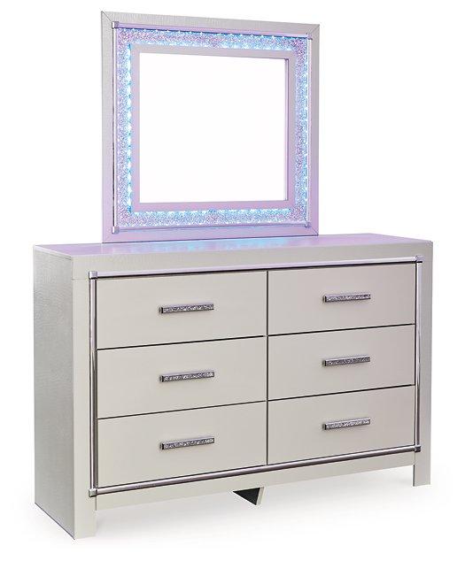 Zyniden Dresser and Mirror For Sale