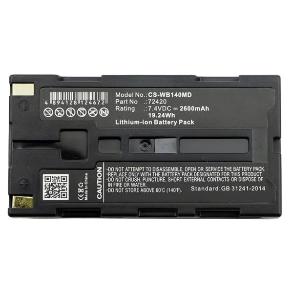 Kingsener Battery For Welch-Allyn SureSight 14001 14010 14011 14021 14031 Online Hot Sale