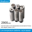 KingSener 99% New NCR18650F Batteries 3.6V 2900mAh Panasonic 18650 batteries Low Temperature Resistant Battery For Medion Erazer X7613 Series Online now