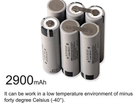 KingSener 99% New NCR18650F Batteries 3.6V 2900mAh Panasonic 18650 batteries Low Temperature Resistant Battery For Medion Erazer X7613 Series Online now