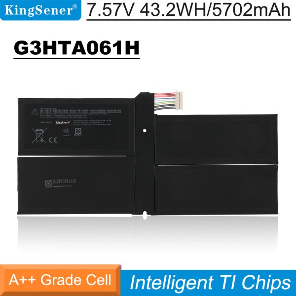 Kingsener G3HTA061H Tablet Battery For Microsoft Surface Pro 7 1866 Series 7.57V 43.2WH 5702MAH Online